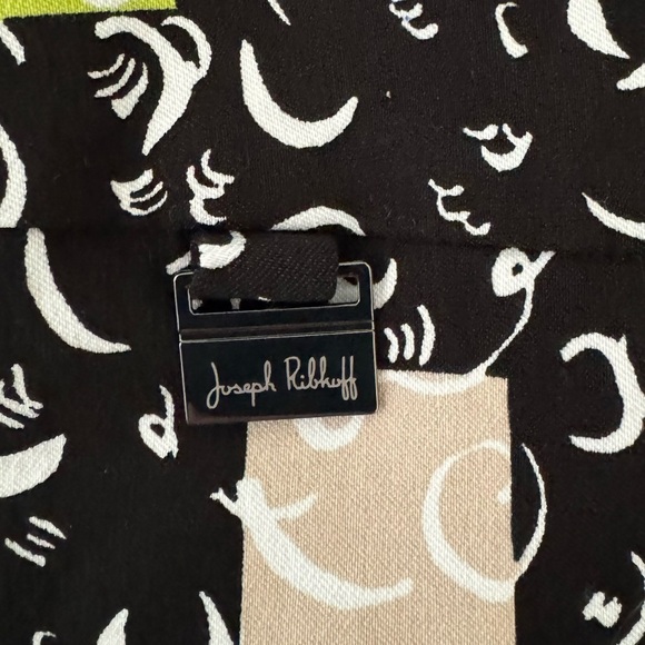 Joseph Ribkoff cropped pull on pants - Picture 3 of 4